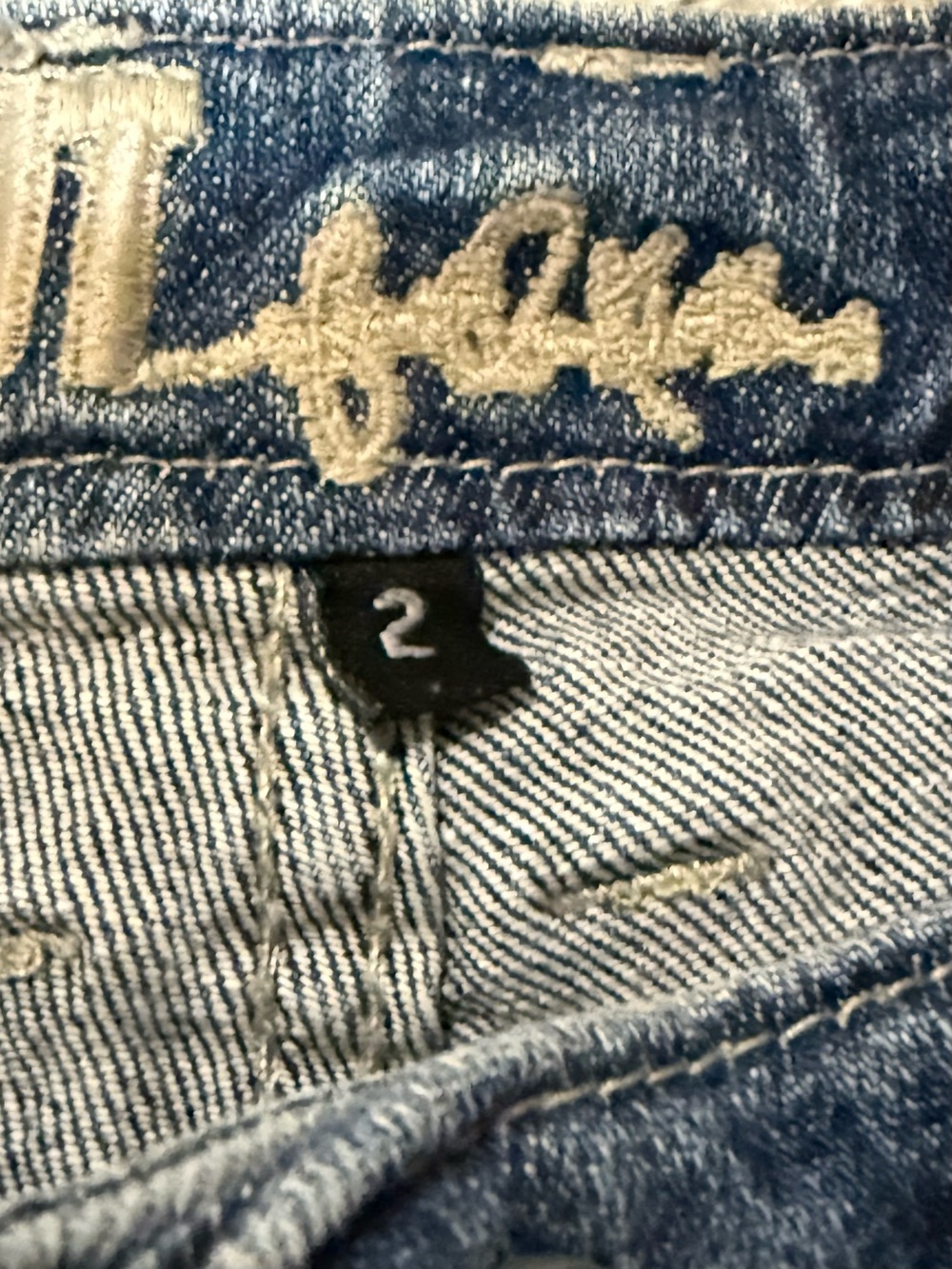 Kut From The Kloth Boyfriend Jeans Distressed Slouchy Raw Hem Denim Size 2 - Picture 9 of 15